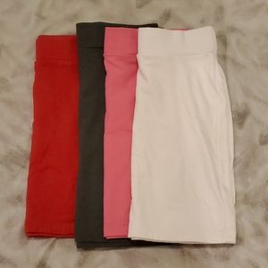 Cotton Mini Bodycon Skirts